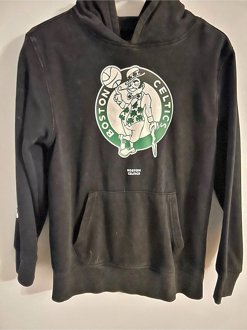 Boston Celtics graphic hoodie Graphic Hoodie in Black & Green